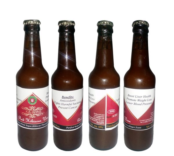 KA- WINE from Hibiscus  - Pack of 50 Bottles